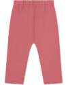 Petit Bateau Pantaloni Lunghi con Coulisse - Rosewood - 100% Cotone Pantaloni Lunghi