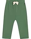 Petit Bateau Pantaloni Lunghi con Coulisse - Verde Palmeraie - 100% Cotone Pantaloni Lunghi
