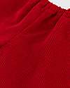 Petit Bateau Pantaloni Lunghi in Velluto a Coste - Rosso - 100% Cotone Pantaloni Lunghi