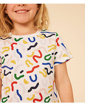 Petit Bateau Pigiama Corto 2 Pezzi - 100% Cotone Bio - Si illumina al buio! Pigiami