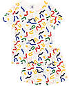 Petit Bateau Pigiama Corto 2 Pezzi - 100% Cotone Bio - Si illumina al buio! Pigiami