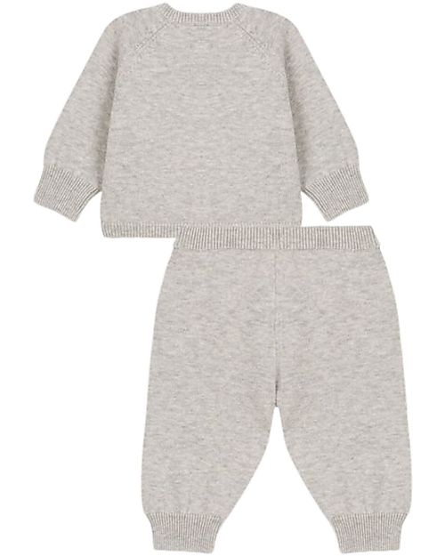 Petit Bateau Set Da 2 Pezzi Unisex Neonato – 100% Cotone, Lavabile In Lavatrice, Made In Tunisia, Taglia Nascita