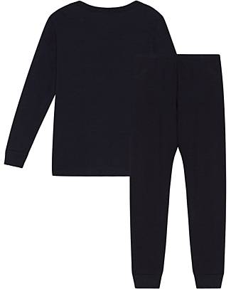 Petit Bateau Set Pigiama - Maglia/Pantalone - Blu Smoking - Cotone Pigiami