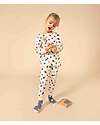 Petit Bateau Set Pigiama - Maglia/Pantalone - Cuori Blu - 100% Cotone Bio Pigiami