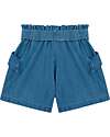 Petit Bateau Shorts Svasati - in Denim - Cotone Organico Pantaloni Corti