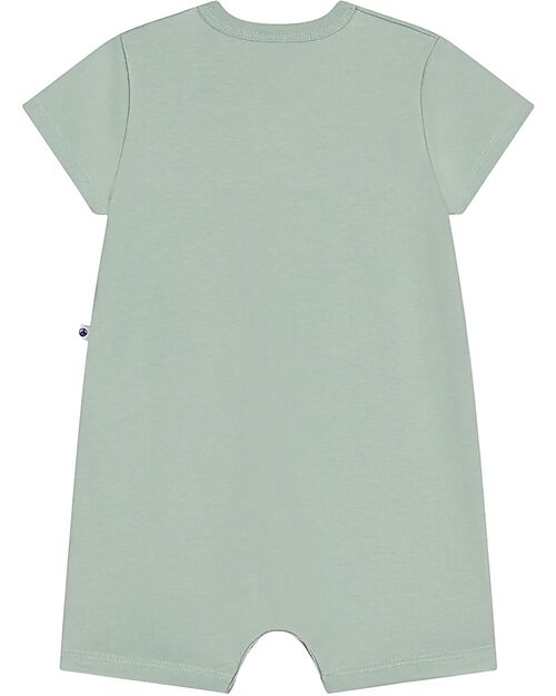 Petit Bateau Tutina Corta - Verde Salvia - Mon Trésor - 100% Cotone
 Tutine Corte