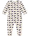 Petit Bateau Tutina Intera in Ciniglia - Balene Marine - Morbidezza Estrema! Tutine Lunghe