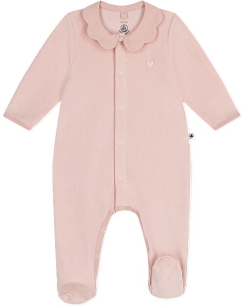 Petit Bateau Tutina Intera in Ciniglia - Rosa - Morbidezza Estrema! Tutine Lunghe