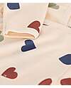 Petit Bateau Tutina Intera Maniche Lunghe - Cuori - 100% Cotone Bio Tutine Lunghe