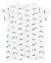 Petit Bateau Tutina Senza Piedi Notte - 100% Cotone - Dinosauri Tutine Corte
