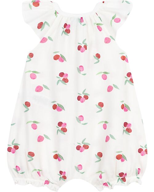 Petit Bateau Tutina Senza Piedi Notte - 100% Cotone - Frutti Tutine Corte