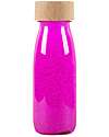 Petit Boum Bottiglia Sensoriale Float Bottle - Rosa Fluo - Colori e Luci - Brilla al Buio! Giochi Sensoriali_