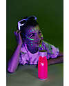 Petit Boum Bottiglia Sensoriale Float Bottle - Rosa Fluo - Colori e Luci - Brilla al Buio! Giochi Sensoriali_