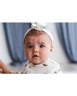 Petit Oh! Bavaglino Bandana - Sand Multicolor - Cotone Pima e Spugna Bavagli a Bandana