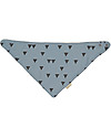 Petit Oh! Bavaglino Bandana Urban, Ghiaccio/Triangoli - Cotone Pima e Spugna Bavagli a Bandana