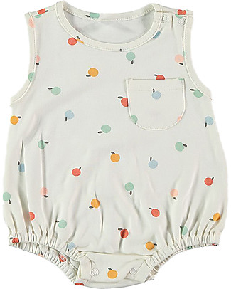 Petit Oh! Body Pagliaccetto Susi - Multicolor - Cotone Pima Tutine Corte