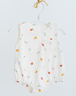 Petit Oh! Body Pagliaccetto Susi - Multicolor - Cotone Pima Tutine Corte