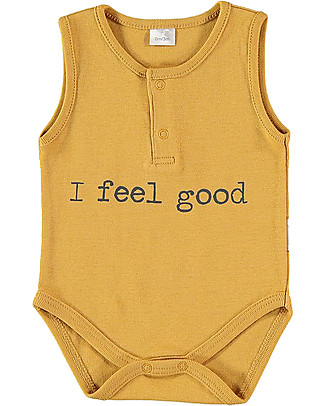 Petit Oh! Body Patu - I Feel Good - Cotone Pima Body Manica Corta