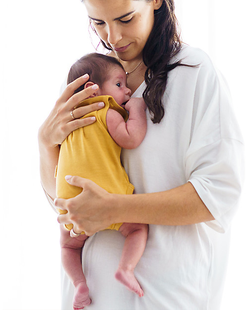 Petit Oh! Body Patu - I Feel Good - Cotone Pima Body Manica Corta