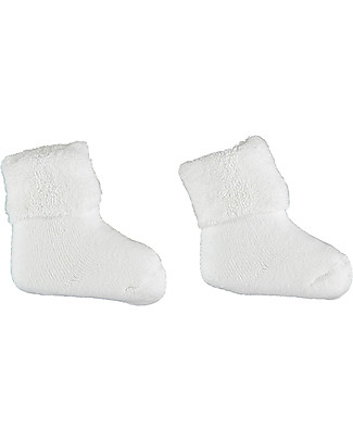 Petit Oh! Calzini Baby - Bianco - Cotone Elasticizzato Calzini