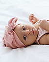 Petit Oh! Cappellino Turbante con Nodo Frontale Lisa - Rose - 100% Cotone Pima Cappelli Estivi