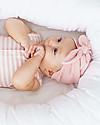 Petit Oh! Cappellino Turbante con Nodo Frontale Lisa - Rose - 100% Cotone Pima Cappelli Estivi
