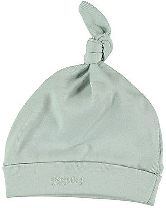 Petit Oh! Cappello con Nodo Bruc, Acqua - Cotone Pima Cappelli