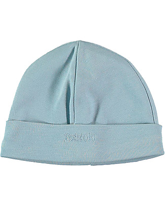 Petit Oh! Cappello Neonato - Blu - 100% Cotone Pima Cappelli_