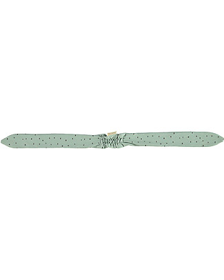 Petit Oh! Fascia per Capelli Bimba Sena - Coriandoli Acqua - Cotone Pima Fermacappelli