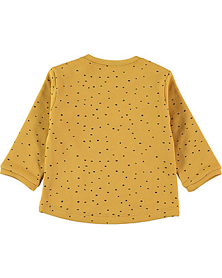 Petit Oh! Felpa Vera - Coriandoli Ambra - 100% Flanella di Cotone Felpe