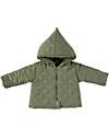 Petit Oh! Giacca con Cappuccio Harry in Cotone - Khaki - Chiusura Zip Giacche
