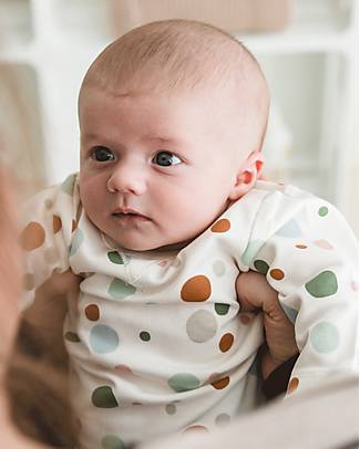 Petit Oh! Maglia a Maniche Lunghe Pau - Galassia Multicolor - 100% Cotone Pima Maglie Manica Lunga