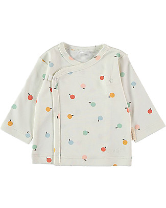 Petit Oh! Maglia Kimono - Multicolor - 100% Cotone Pima Maglie Manica Lunga