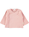 Petit Oh! Maglia Kimono Neonato Indi, Rosa - Flanella di Cotone Giacche