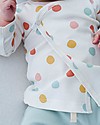 Petit Oh! Maglia Kimono - Pois Multicolor - 100% Cotone Pima Maglie Manica Lunga