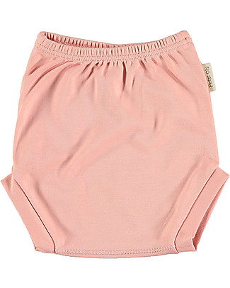 Petit Oh! Pantaloncino Copripannolino Chic - Rose - Cotone Pima Pantaloni Corti