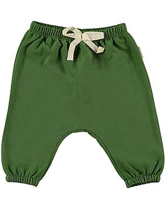 Petit Oh! Pantaloni Lunghi Chester - Khaki - 100% Flanella di Cotone Pantaloni Lunghi