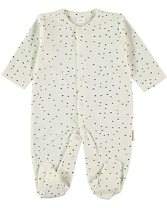 Petit Oh! Pigiama a Maniche Lunghe - Coriandoli Ferro - 100% Cotone Pima Pigiami