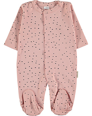 Petit Oh! Pigiama a Maniche Lunghe - Coriandoli Rosa - 100% Cotone Pima Pigiami