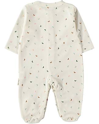 Petit Oh! Pigiama a Maniche Lunghe - Minimoon Multicolor - 100% Cotone Pima Pigiami