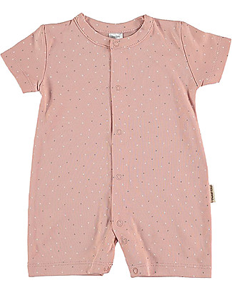Petit Oh! Pigiama Estivo - Plumetti Rose - Cotone Pima Pigiami