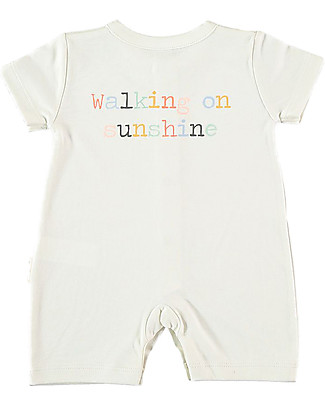Petit Oh! Pigiama Estivo - Vaniglia Walking - Cotone Pima Pigiami