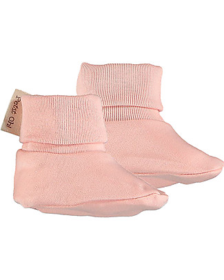 Petit Oh! Scarpine Neonato - Rose - 100% Cotone Pima Scarpe_