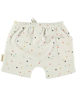 Petit Oh! Shorts Ali - Sand Multicolor - 100% Cotone Pima Pantaloni Corti