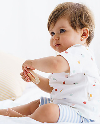 Petit Oh! T-shirt Tedi - Multicolor - Cotone Pima T-Shirt e Canotte
