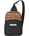 Petunia Pickle Bottom Borsa Criss Cross Sling - Leopardato - Tracolla Incrociata Capiente e Versatile Borse Cambio