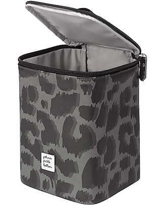 Petunia Pickle Bottom Contenitore Termico Pixel Plus - Leopardato - Latte e Snack Freschi Sempre con Te! Borse Pic Nic