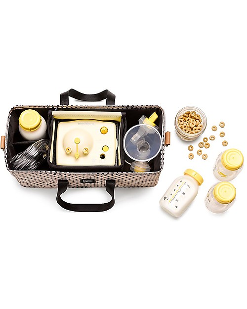 Petunia Pickle Bottom Kit Interno per Zaini e Borse Deluxe - Bianco e Nero - Tutto Organizzato e a Portata di Mano! Borse e Organizer