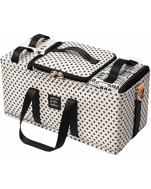 Petunia Pickle Bottom Kit Interno per Zaini e Borse Deluxe - Bianco e Nero - Tutto Organizzato e a Portata di Mano! Borse e Organizer