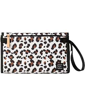 Petunia Pickle Bottom Pochette Porta Pannolini con Fasciatoio - Leopardata - Accessorio Trendy per ogni Mamma! Borse Cambio e Accessori